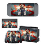 Captain Marvel Skin Sticker For Nintendo Switch & Nintendo Switch OLED