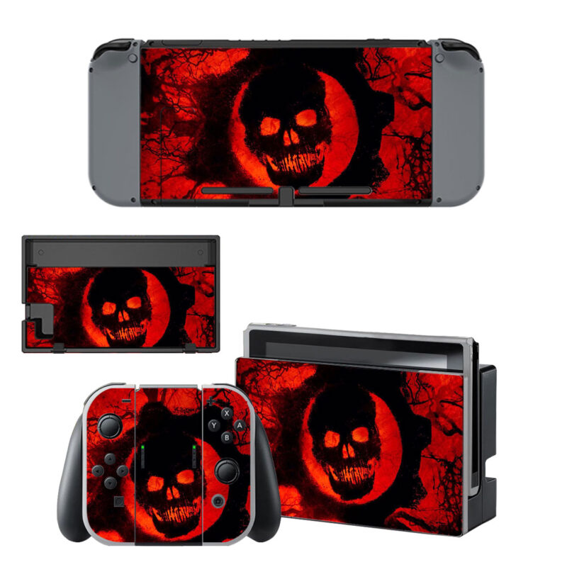 Gears Of War Decal Cover For Nintendo Switch & Nintendo Switch OLED