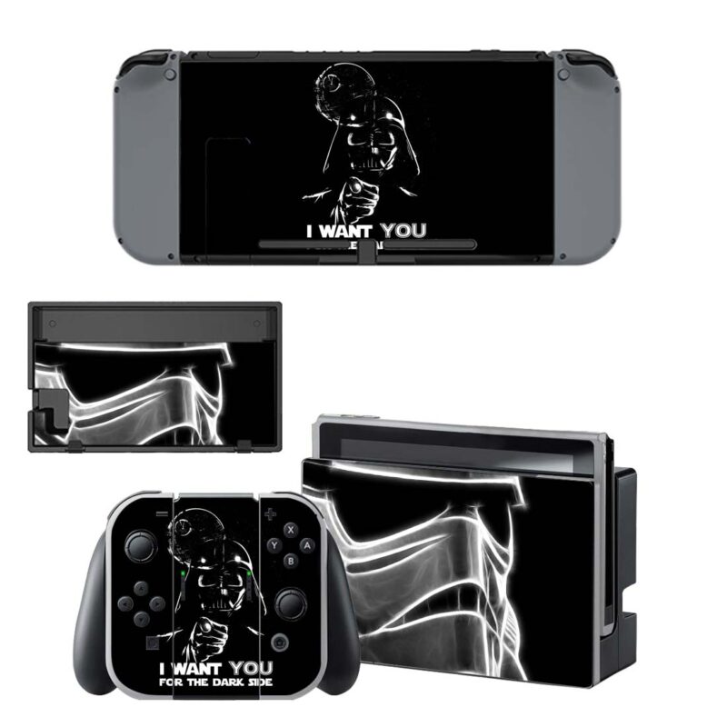 I Want You For The Dark Side Skin Sticker For Nintendo Switch & Nintendo Switch OLED