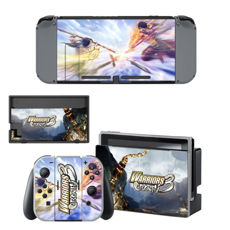 Warriors Orochi 3 Skin Sticker For Nintendo Switch & Nintendo Switch OLED Design 2