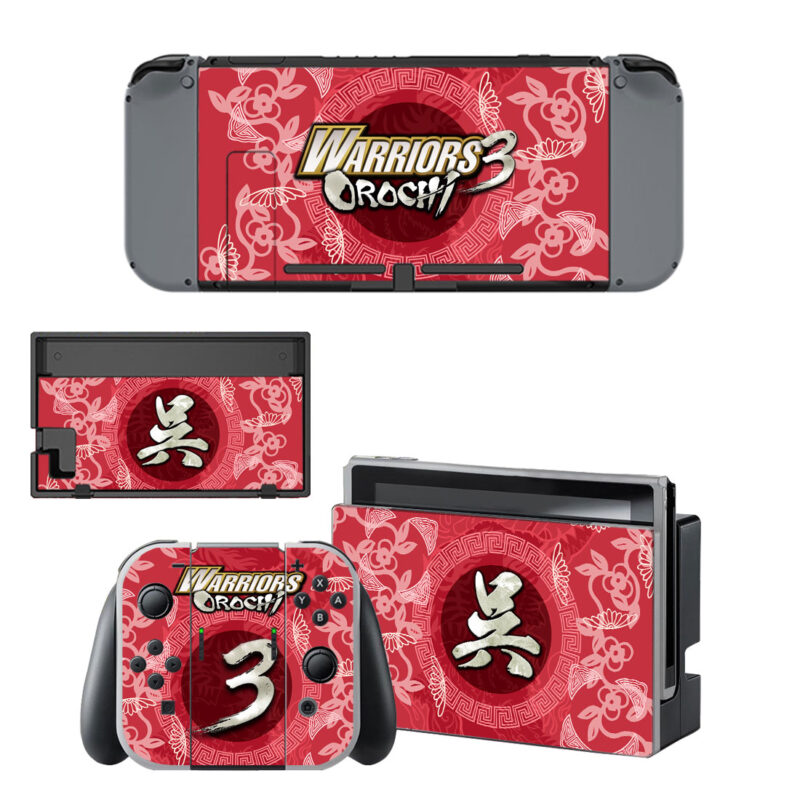 Warriors Orochi 3 Skin Sticker For Nintendo Switch & Nintendo Switch OLED