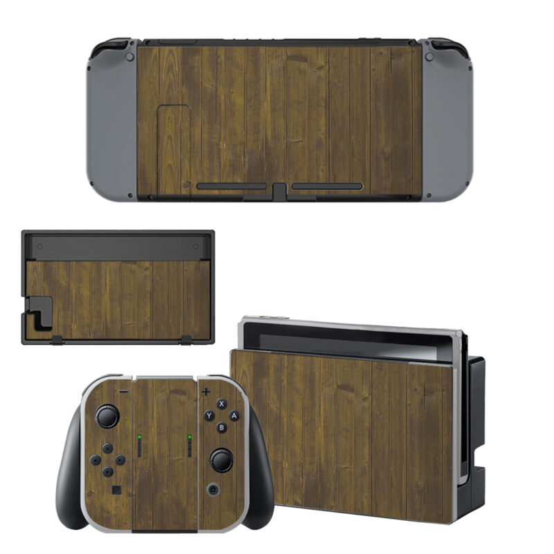 Brown Skin Sticker For Nintendo Switch & Nintendo Switch OLED