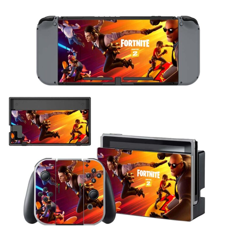 Fortnite 2 Skin Sticker For Nintendo Switch & Nintendo Switch OLED