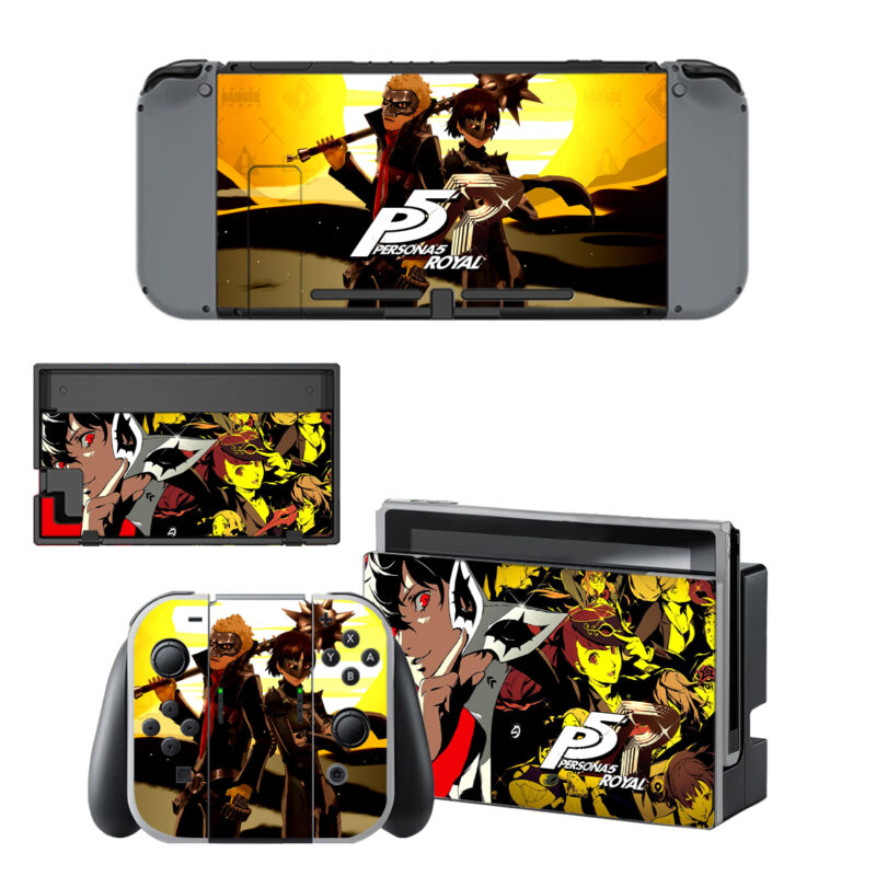 Persona Royal 5 Skin Sticker For Nintendo Switch & Nintendo Switch OLED