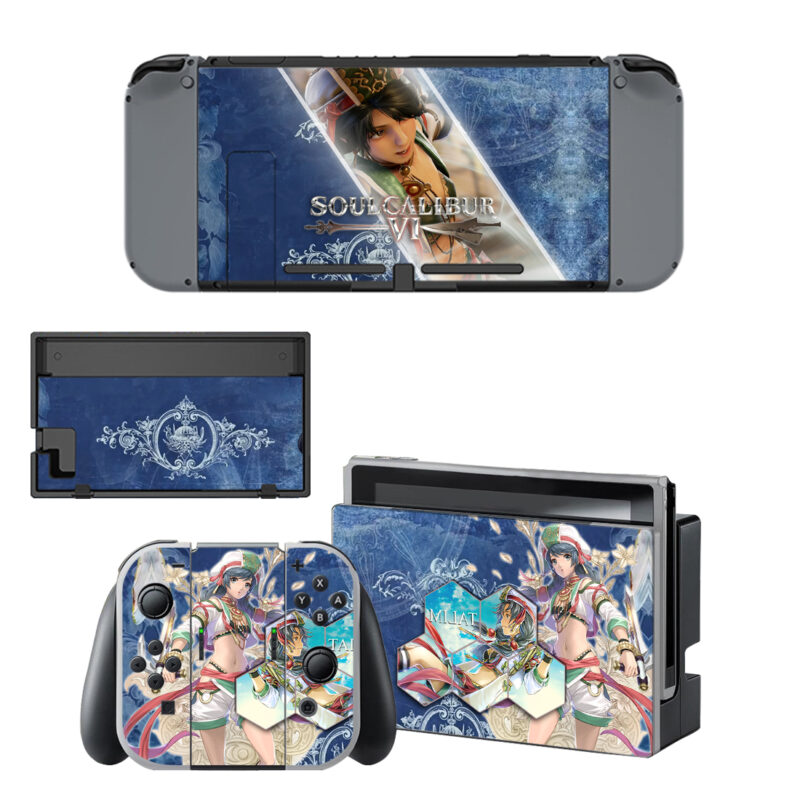 Soulcalibur 6 Skin Sticker For Nintendo Switch & Nintendo Switch OLED Design 1