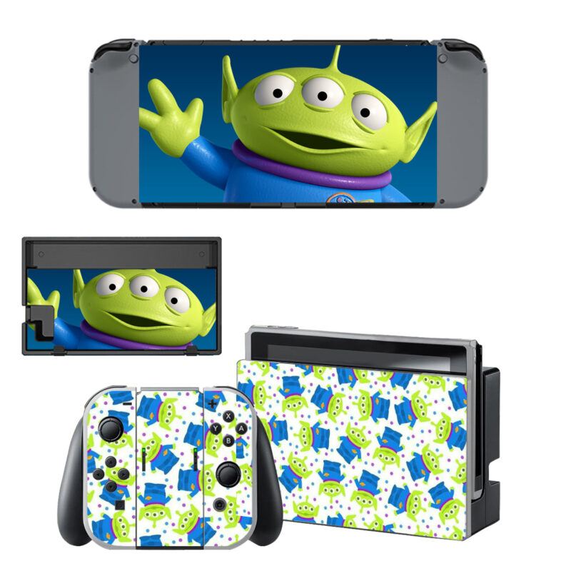 Toy Story Alien Decal Cover For Nintendo Switch & Nintendo Switch OLED