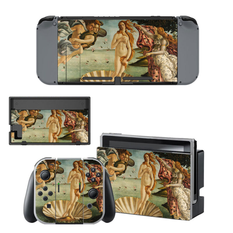 The Birth Of Venus Decal Cover For Nintendo Switch & Nintendo Switch OLED