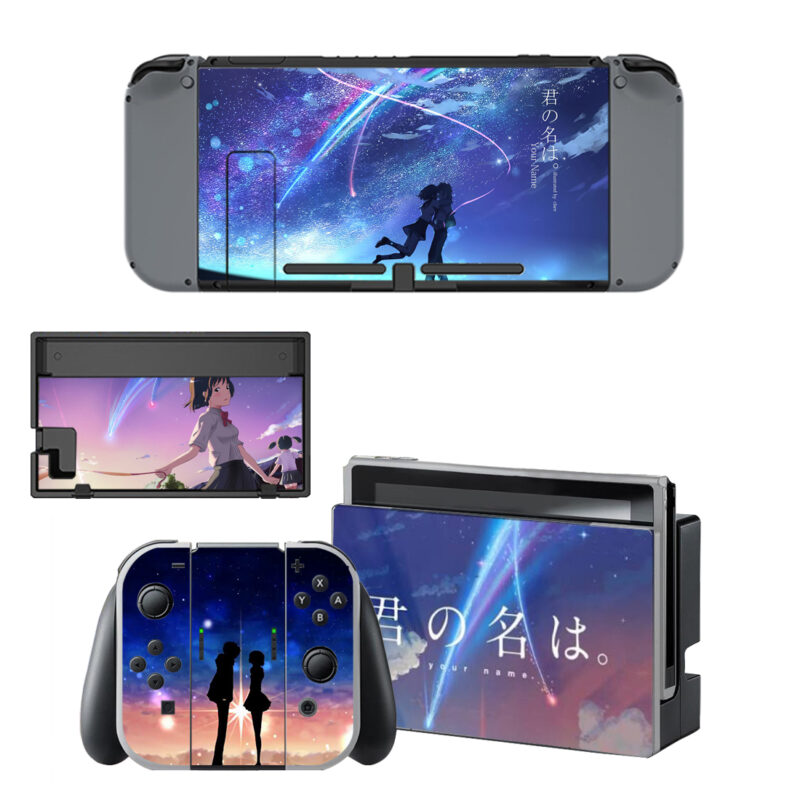 Sky Makoto Shinkai Decal Cover For Nintendo Switch & Nintendo Switch OLED