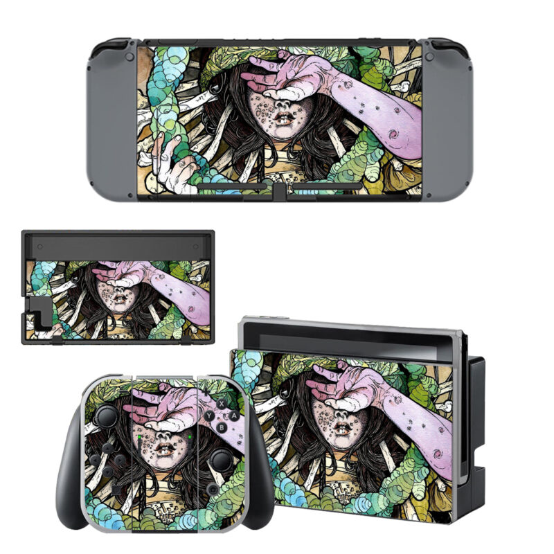 John Dyer Baisley Art Decal Cover For Nintendo Switch & Nintendo Switch OLED