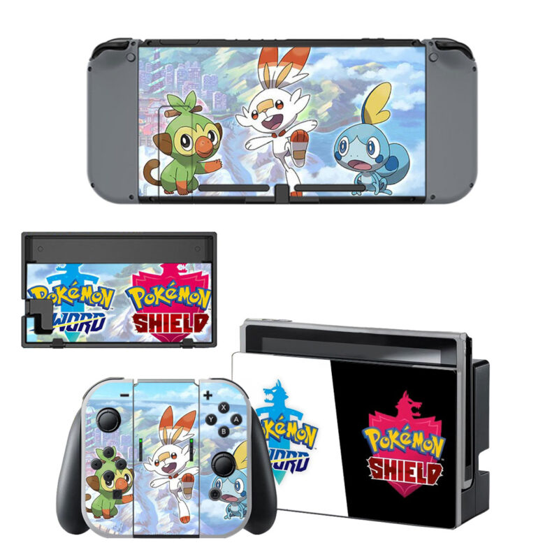 Pokemon Sword And Shield Decal Cover For Nintendo Switch & Nintendo Switch OLED