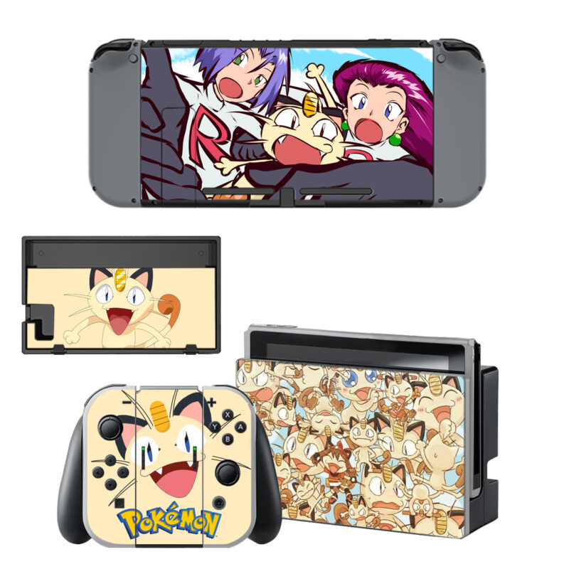 Pokemon Team Rocket Skin Sticker For Nintendo Switch & Nintendo Switch OLED