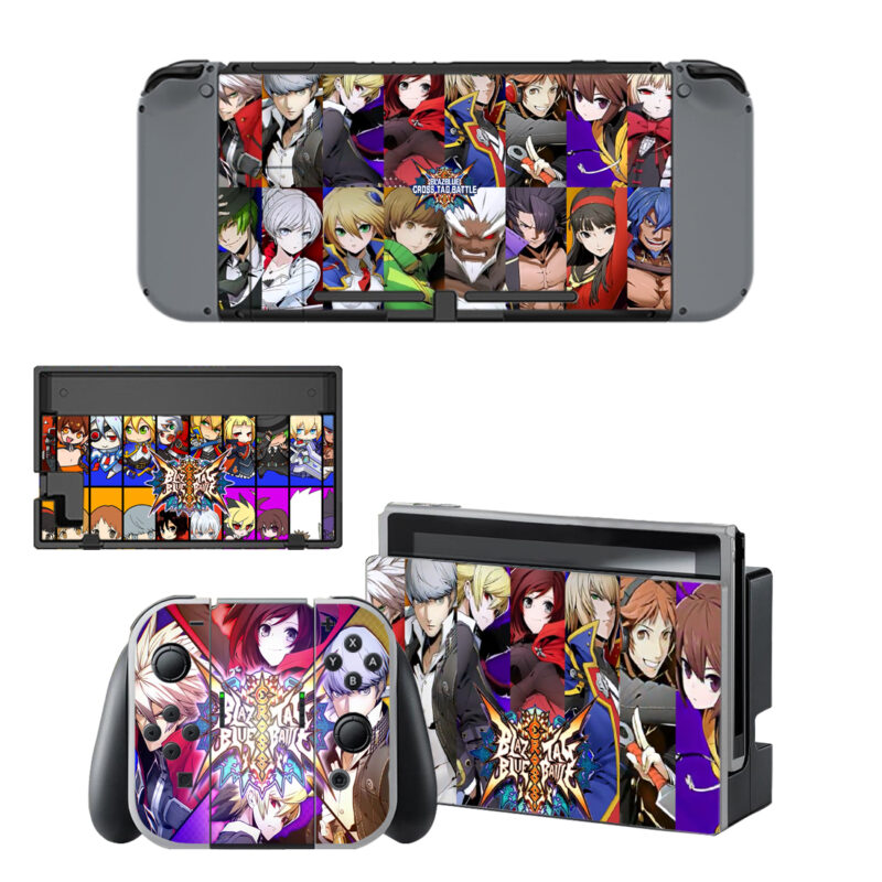 BlazBlue Cross Tag Battle Decal Cover For Nintendo Switch & Nintendo Switch OLED