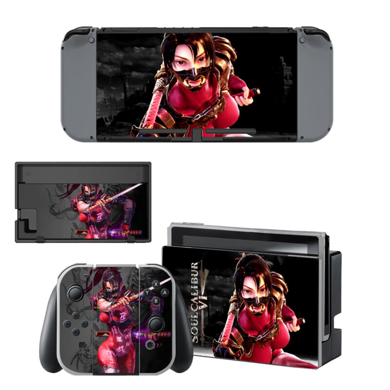 Soulcalibur 6 Decal Cover For Nintendo Switch & Nintendo Switch OLED