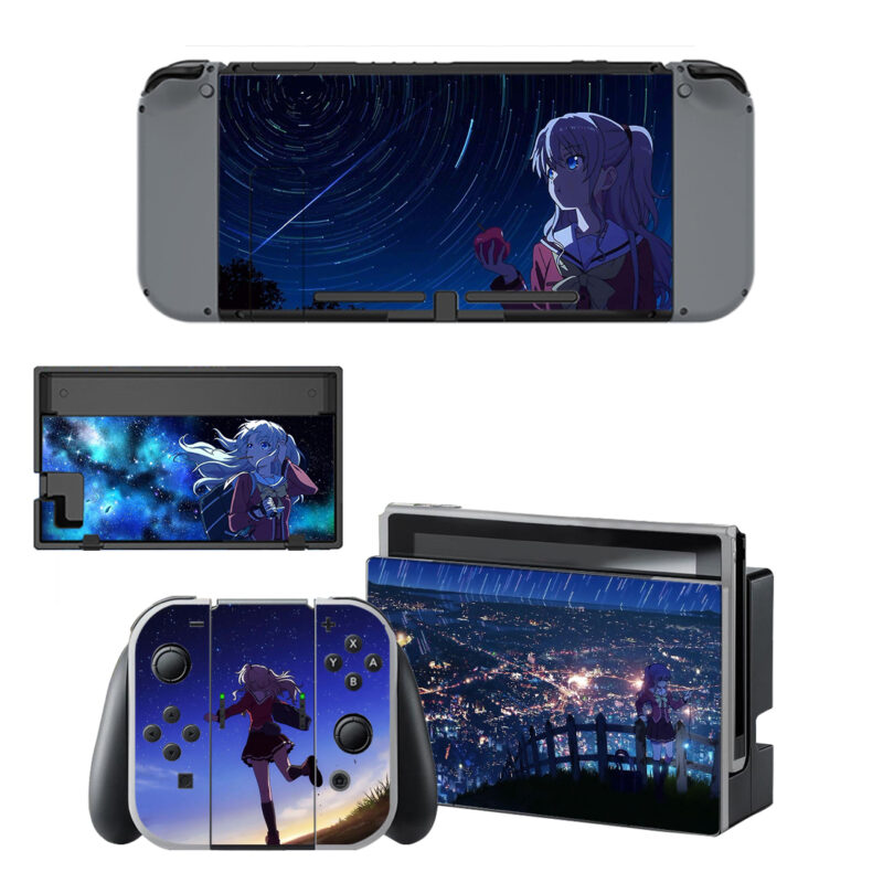Charlotte Anime Decal Cover For Nintendo Switch & Nintendo Switch OLED