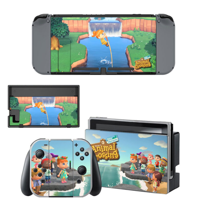 Animal Crossing Decal Cover For Nintendo Switch & Nintendo Switch OLED Design 10