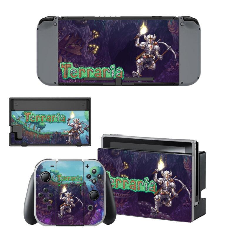 Terraria Decal Cover For Nintendo Switch & Nintendo Switch OLED