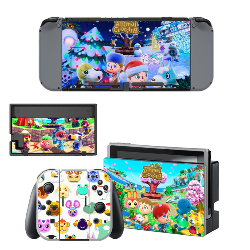 Animal Crossing Skin Sticker For Nintendo Switch & Nintendo Switch OLED Design 8