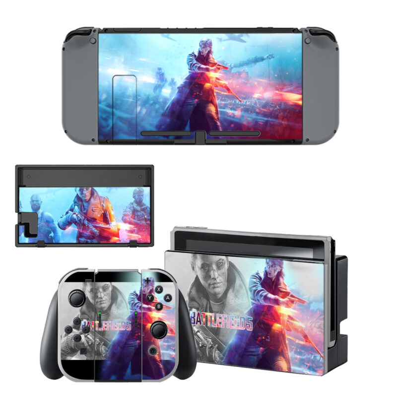 Battlefield 5 Skin Sticker For Nintendo Switch & Nintendo Switch OLED