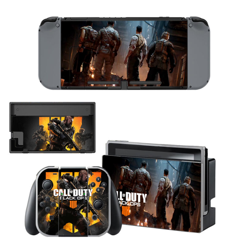 Call Of Duty Black Ops 4 Decal Cover For Nintendo Switch OLED & Nintendo Switch