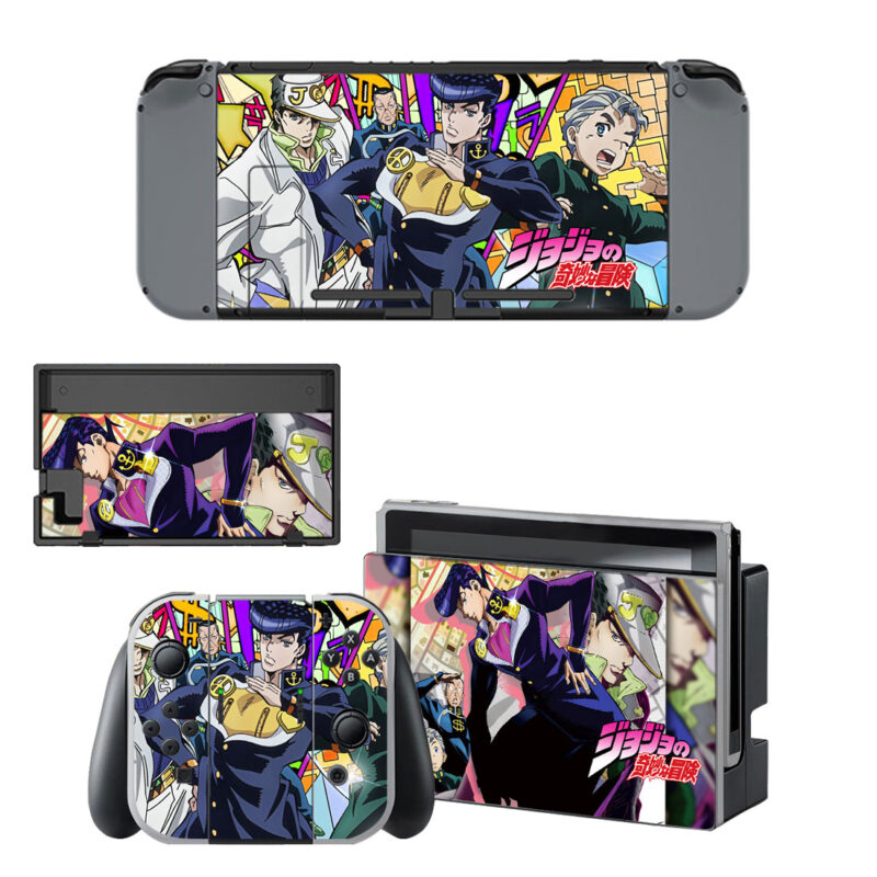 JoJos Bizarre Adventure Decal Cover For Nintendo Switch & Nintendo Switch OLED Design 1