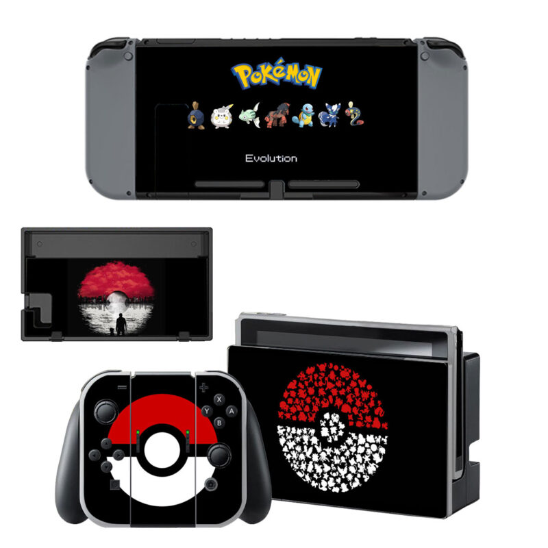 Pokemon Skin Sticker For Nintendo Switch & Nintendo Switch OLED Design 6