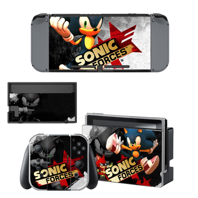 Sonic Forces Decal Cover For Nintendo Switch & Nintendo Switch OLED