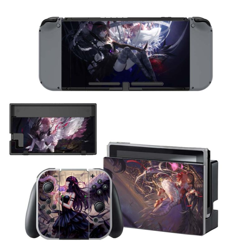 Homura Akemi Skin Sticker For Nintendo Switch & Nintendo Switch OLED