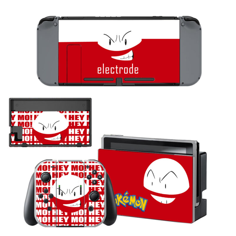 Pokemon Electrode Skin Sticker For Nintendo Switch & Nintendo Switch OLED