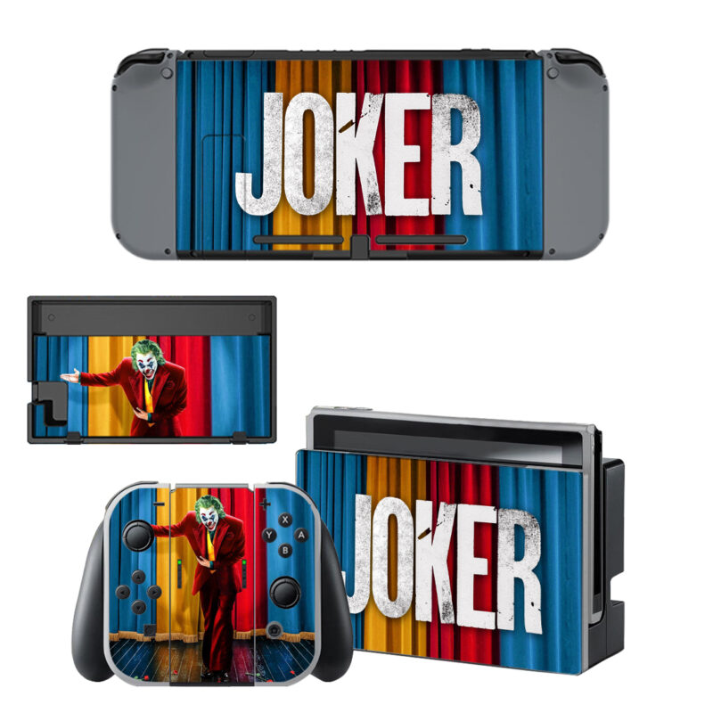 Joker Skin Sticker For Nintendo Switch & Nintendo Switch OLED Design 3