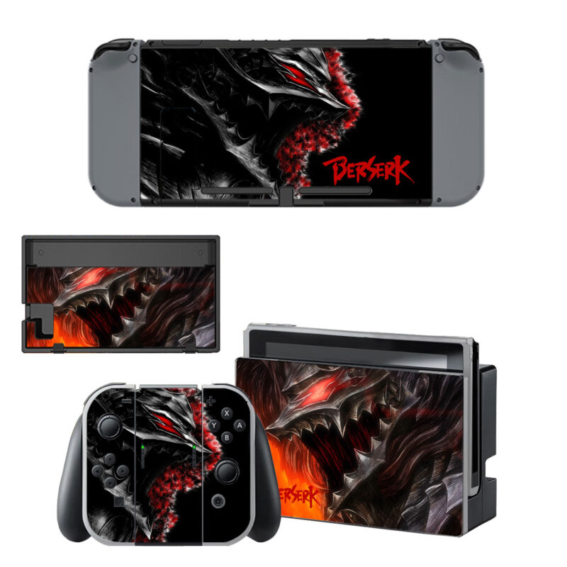 Berserk Skin Sticker For Nintendo Switch & Nintendo Switch OLED Design 2