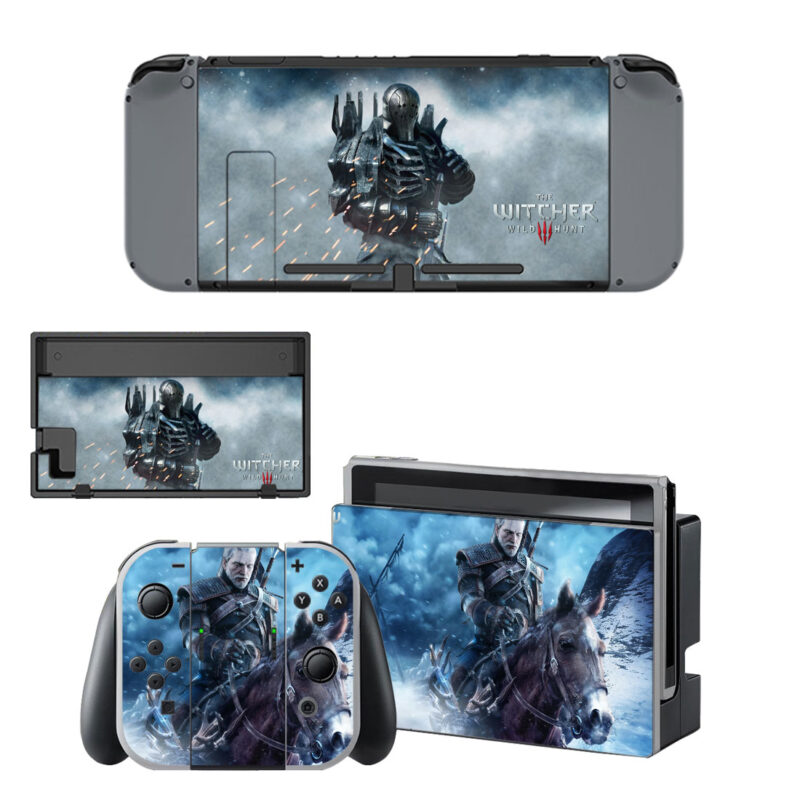 The Witcher 3 Wild Hunt Skin Sticker For Nintendo Switch & Nintendo Switch OLED Design 3