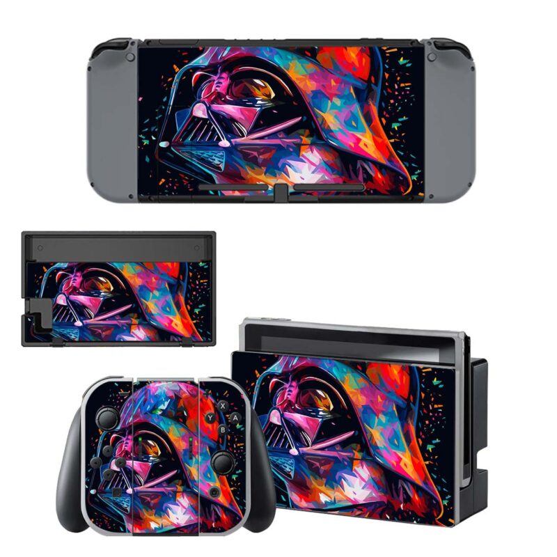 Darth Varder Painting Skin Sticker For Nintendo Switch & Nintendo Switch OLED