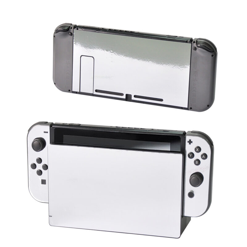 White Skin Sticker For Nintendo Switch & Nintendo Switch OLED Design 5