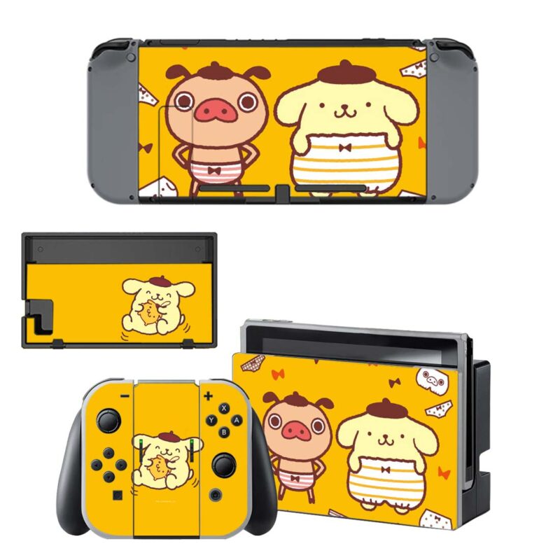 Pompom Purin Decal Cover For Nintendo Switch & Nintendo Switch OLED