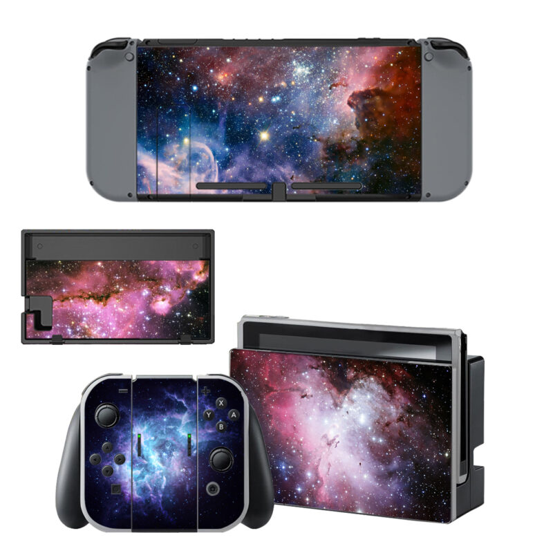 Nebula Space Decal Cover For Nintendo Switch & Nintendo Switch OLED