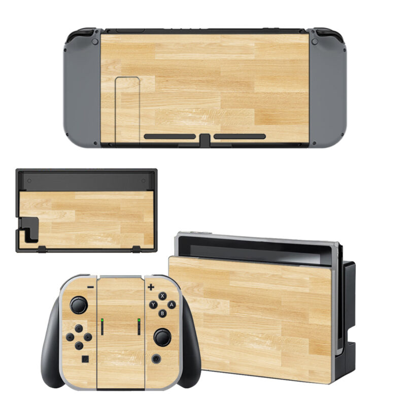 Sandal Wooden Texture Decal Cover For Nintendo Switch & Nintendo Switch OLED