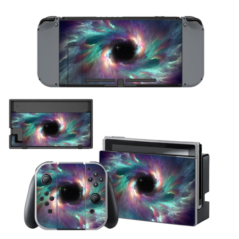 Spiral Galaxy Decal Cover For Nintendo Switch & Nintendo Switch OLED