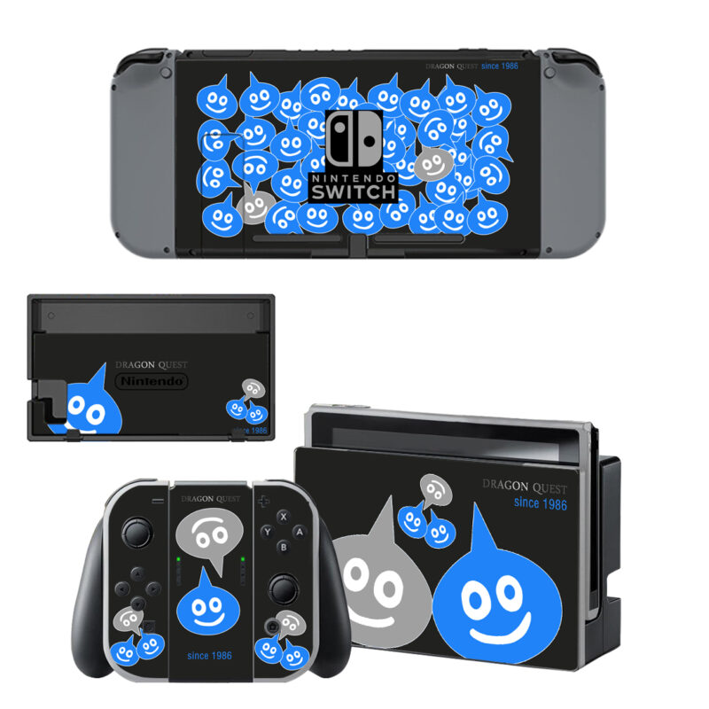 Dragon Quest Slime Morimori Decal Cover For Nintendo Switch & Nintendo Switch OLED