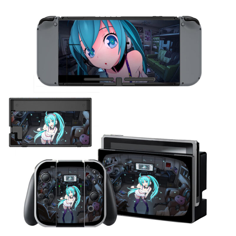 Hatsune Miku Decal Cover For Nintendo Switch & Nintendo Switch OLED