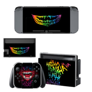 Suicide Squad Decal Cover For Nintendo Switch & Nintendo Switch OLED Design 1