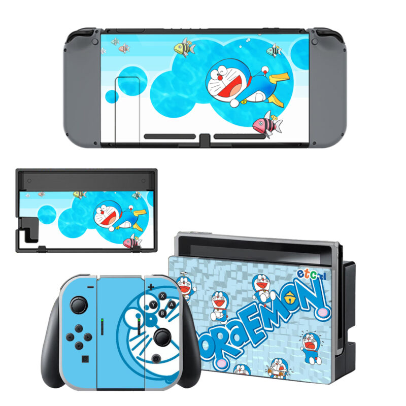 Doraemon Decal Cover For Nintendo Switch & Nintendo Switch OLED Design 1