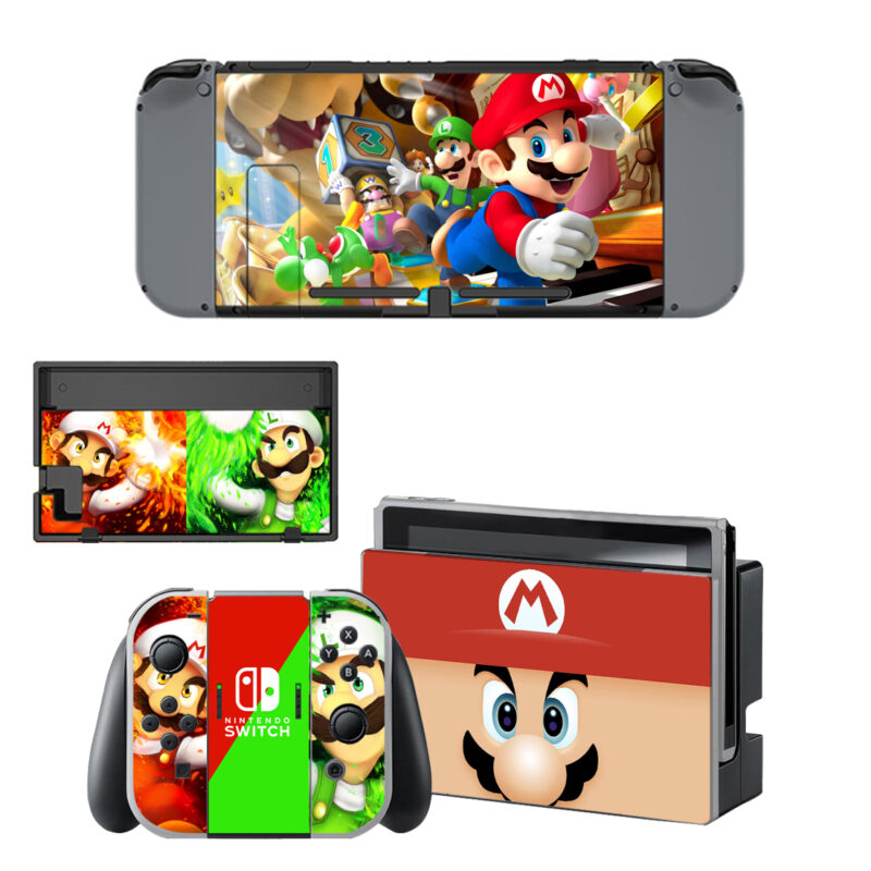 Super Mario Bros Decal Cover For Nintendo Switch & Nintendo Switch OLED