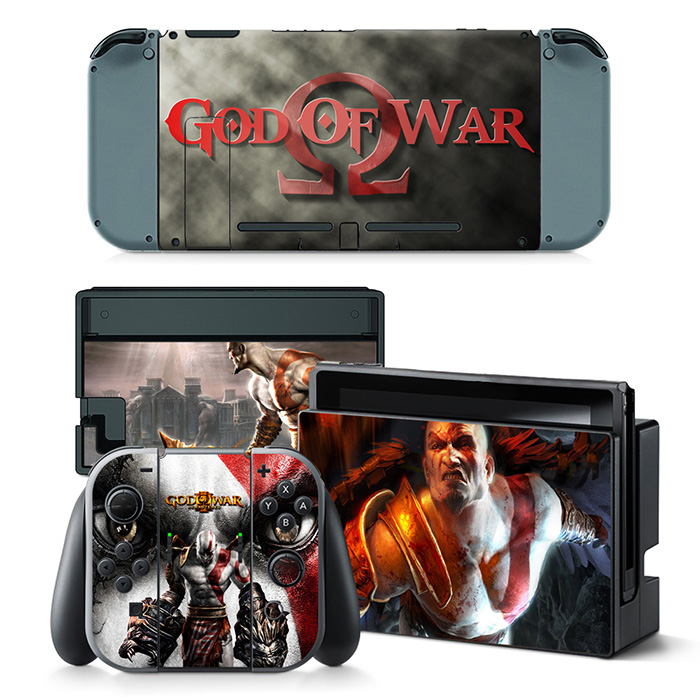 God Of War Decal Cover For Nintendo Switch & Nintendo Switch OLED Design 2