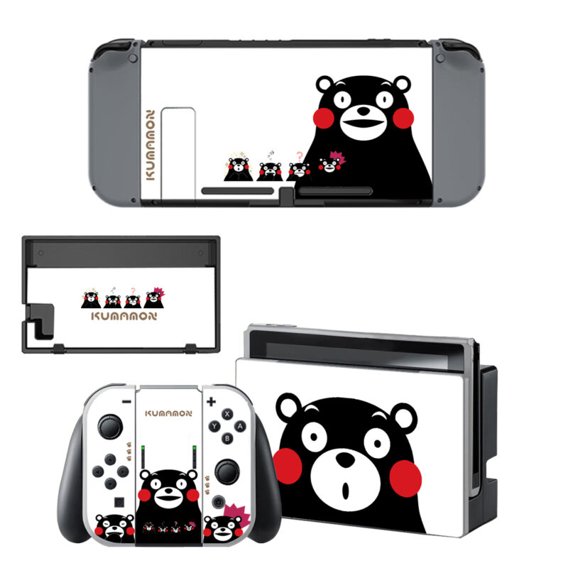 Kumamon Decal Cover For Nintendo Switch & Nintendo Switch OLED Design 5