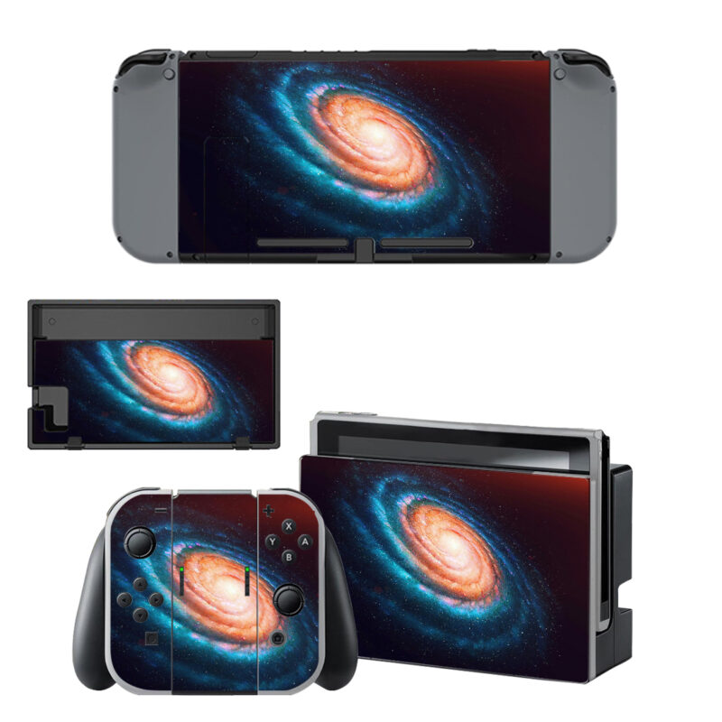 Spiral Galaxy Skin Sticker For Nintendo Switch & Nintendo Switch OLED