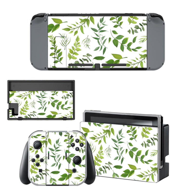 Leaves Skin Sticker For Nintendo Switch & Nintendo Switch OLED