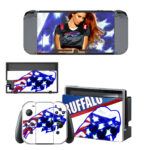 Buffalo Bills Skin Sticker For Nintendo Switch & Nintendo Switch OLED