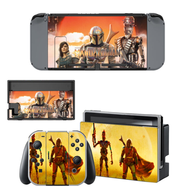 The Mandalorian Skin Sticker For Nintendo Switch & Nintendo Switch OLED