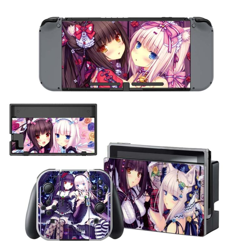 Nekopara Skin Sticker For Nintendo Switch & Nintendo Switch OLED