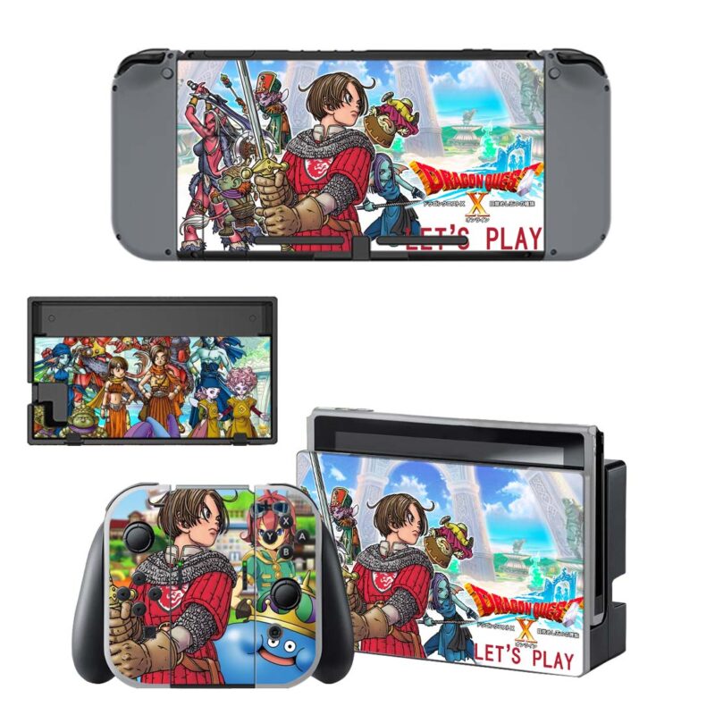 Dragon Quest Skin Sticker For Nintendo Switch & Nintendo Switch OLED